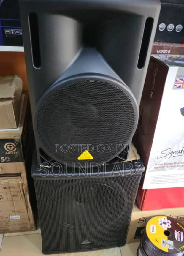 Behringer Eurolive Mid And Bass Active Speakers (1pair Each) · Photo 1