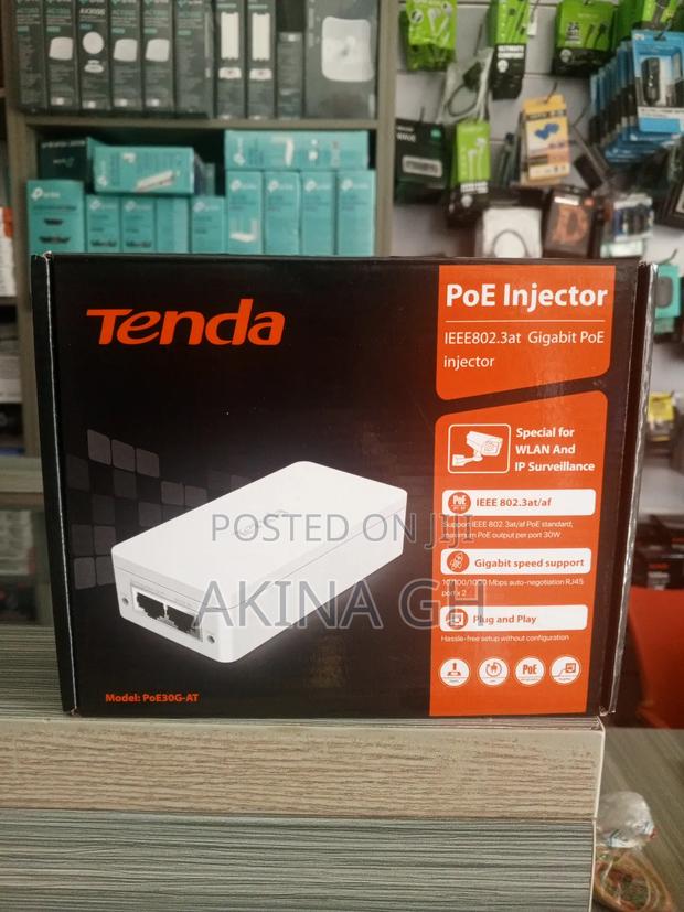 Tenda 48v Gigabit Poe Injector 30w Poe30g-At · Photo 3