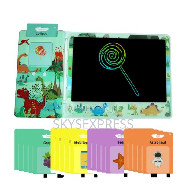 LCD Writing Tablet With Kids Flash Card Reader · Photo 3
