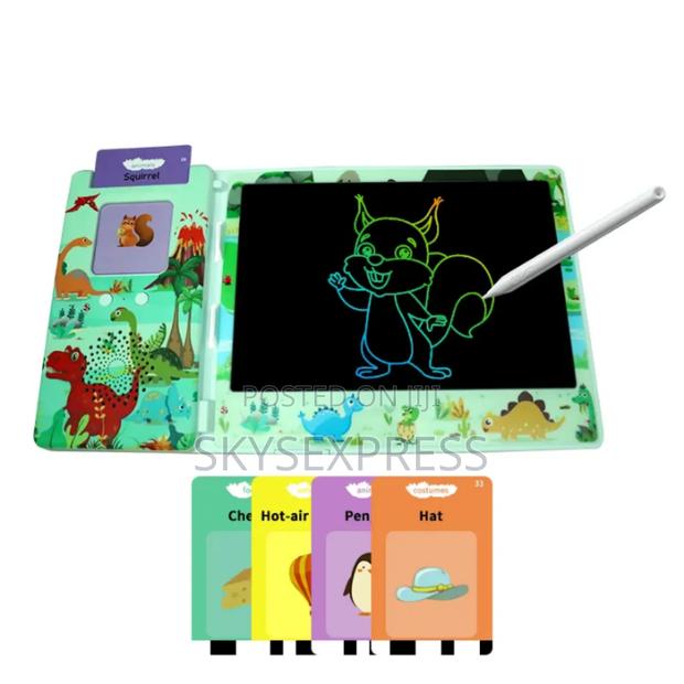 LCD Writing Tablet With Kids Flash Card Reader · Photo 4