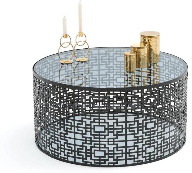 Glass Top Center Table (Motifs) · Photo 1