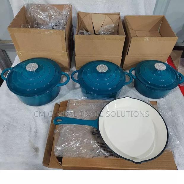 7 Set Cast Iron Cookware · Photo 3