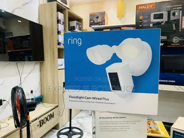 Limited Stock Ring - Floodlight Cam Plus Outdoor Wired 1080p · Photo 1