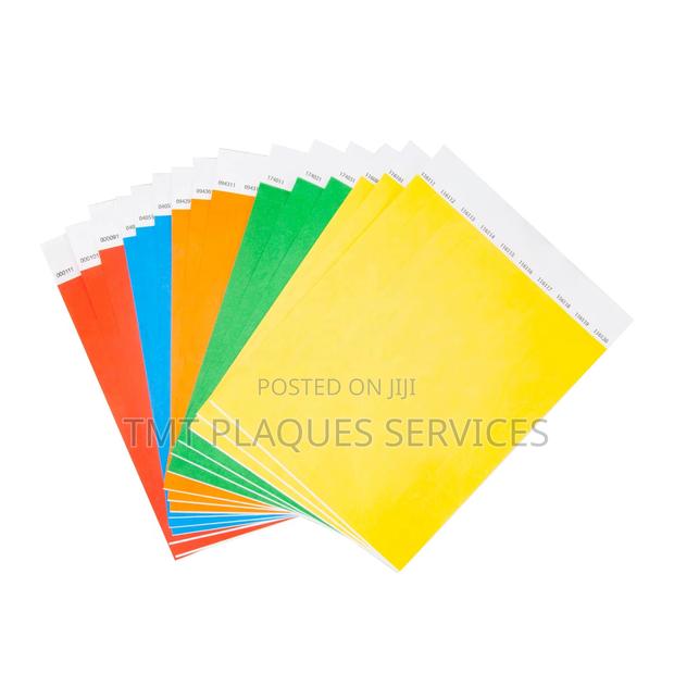 Cheap Tyvek Wristband Tickets for Shows · Photo 1