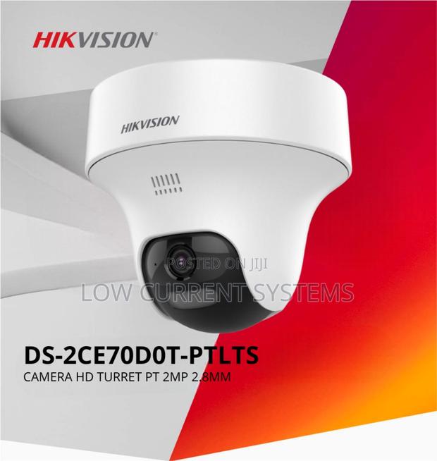 Hikvision 2mp Pt Camera Analog 2 Way Audio Ds-2c70d0t-PTLTS · Photo 2