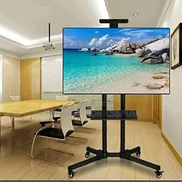 32" - 70" Universal - Height - Adjustable Mobile Tv Trolley · Photo 1