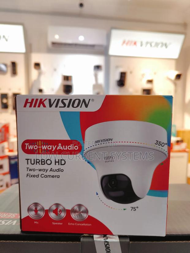 Hikvision 2mp Pt Camera Analog 2 Way Audio Ds-2c70d0t-PTLTS · Photo 1
