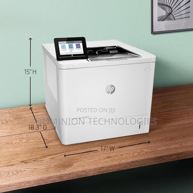 HP Laserjet Monochrome Enterprise 611dn Printer · Photo 1