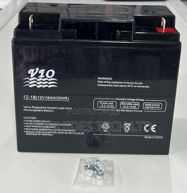 12v 18ah Ups Battery, Vio 12v-18ah Sealed Lead-Acid Battery · Photo 3