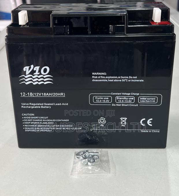 12v 18ah Ups Battery, Vio 12v-18ah Sealed Lead-Acid Battery · Photo 5