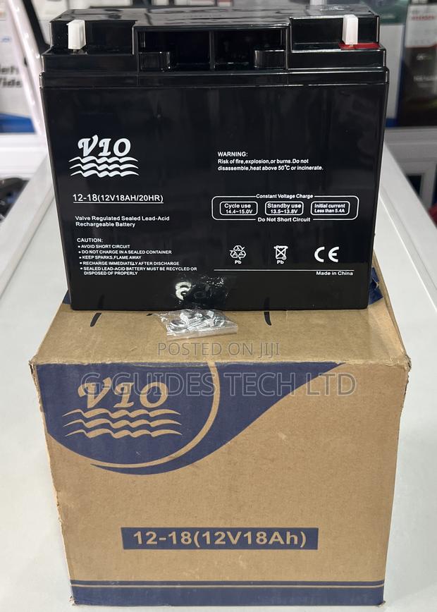 12v 18ah Ups Battery, Vio 12v-18ah Sealed Lead-Acid Battery · Photo 6