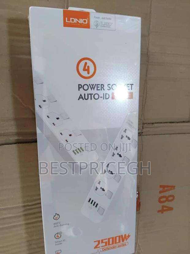 Ldnio Fast Charging Expert 25000w 6usb 4 Power Socket · Photo 1