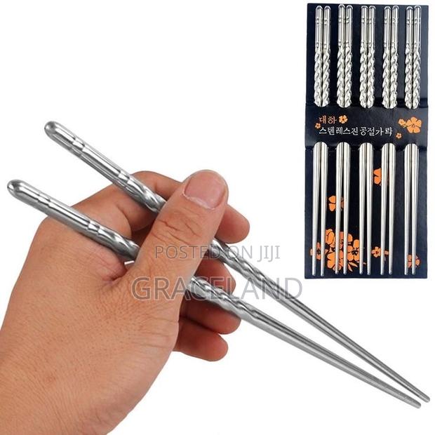 This Is Original China Stainless Chopstick 1pack Available · Photo 1