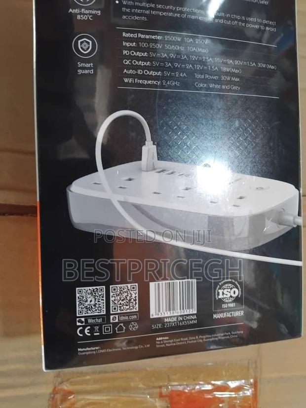 Ldnio Fast Charging Wifi-Smart 4 Usb Ports 3 Power Socket · Photo 1