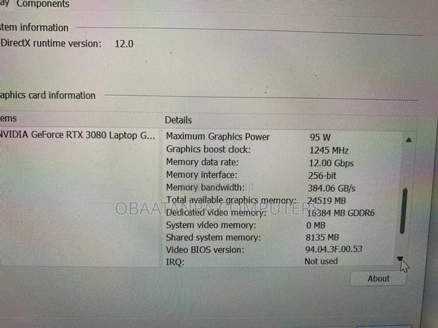 Laptop MSI GS66 Stealth 10UH 16GB Intel Core I7 SSD 512GB · Photo 4