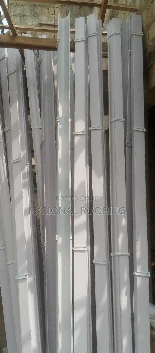 Rain Gutter Profile and Down Pipes · Photo 1