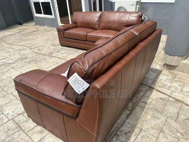 Myars 91" Leather Sofa · Photo 2