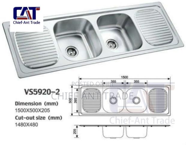Kitchen Sink Double Arm Long · Photo 1