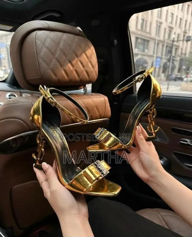 YSL Saint Laurent Heel Sandal · Photo 1