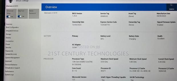 Laptop Dell Alienware M18X 32GB Intel Core I9 SSD 1T · Photo 7