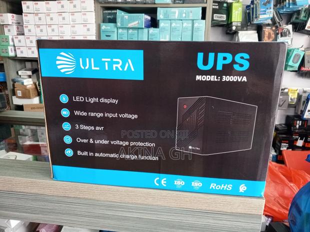 Ultra 3000va Ups 3kva With Built in Avr · Photo 1