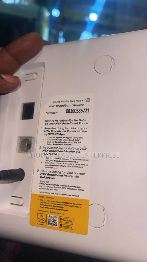 MTN Zte Omni Turbonet Router MNM · Photo 1