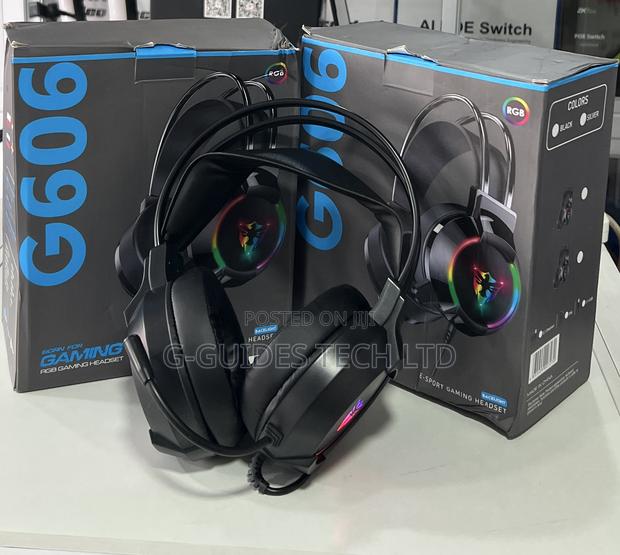 G606 RGB Gaming Headset, Usb 7.1 E-Sport Gaming Headset · Photo 4