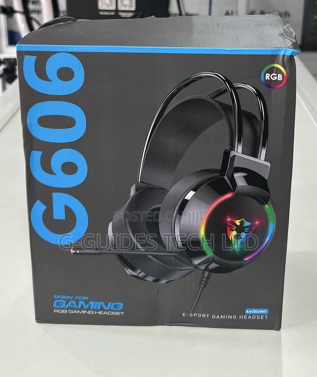 G606 RGB Gaming Headset, Usb 7.1 E-Sport Gaming Headset · Photo 2