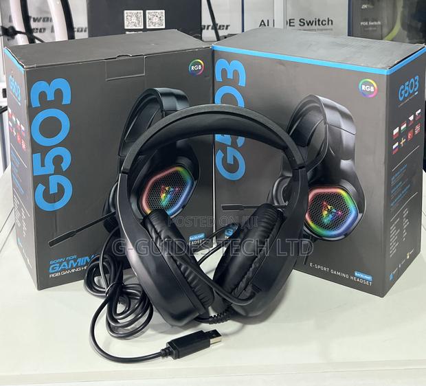 G503 RGB Gaming Headset, 7.1 Usb E-Sport Gaming Headset · Photo 5