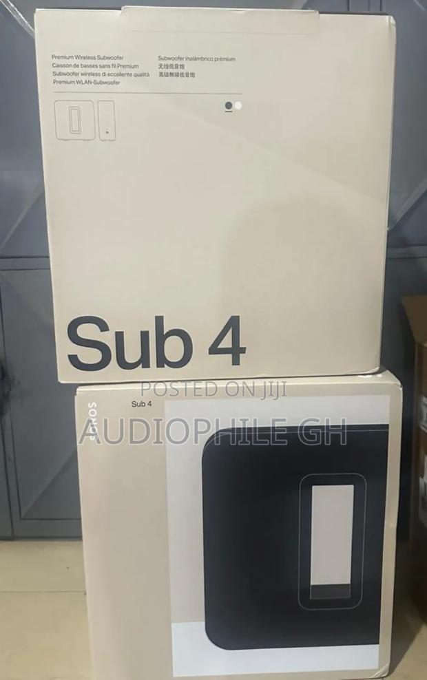 Sonos Sub Gen 4 Premium Wireless Subwoofer · Photo 1