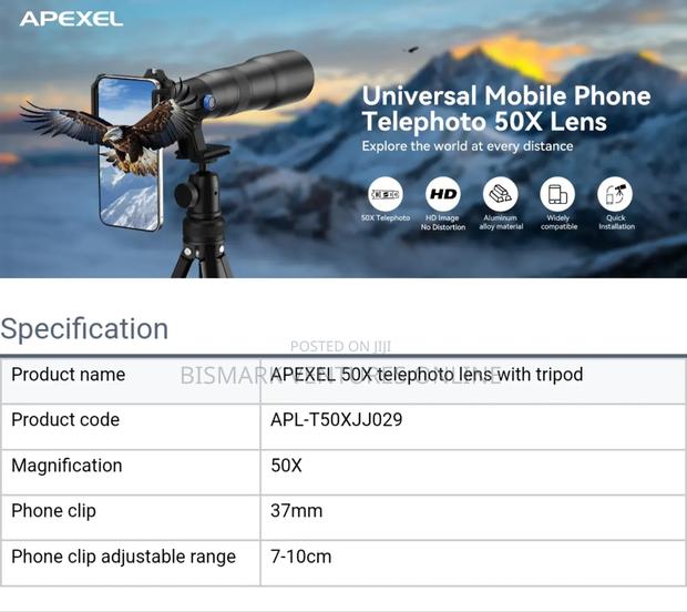 50x Zoom Telephoto Lens For Smartphones · Photo 7