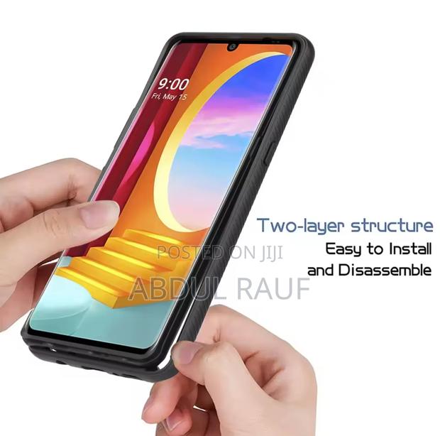 Lg Velvet Shockproof Amor Cases Uv Glass Screen Protectors · Photo 4