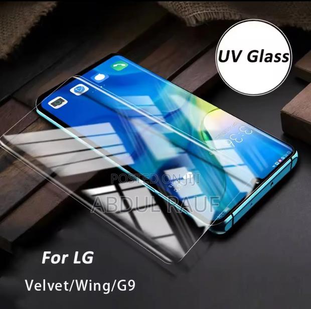 Lg Velvet Shockproof Amor Cases Uv Glass Screen Protectors · Photo 5