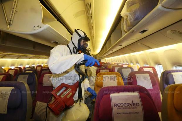 Ghana Airport Fumigation With Cleantex · Photo 1