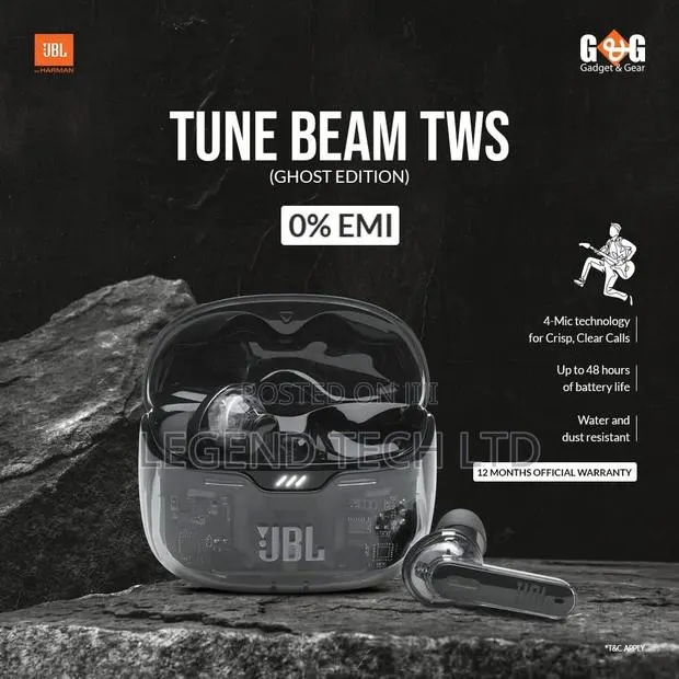 JBL Tune Flex Ghost Edition · Photo 1
