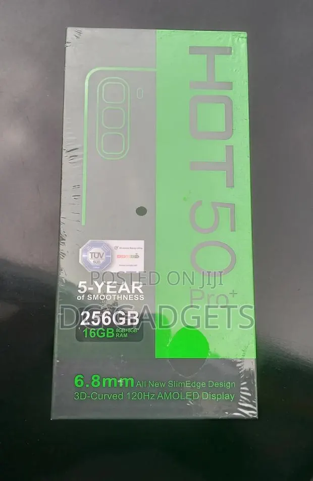 New Infinix Hot 50 Pro+ 4G 256 GB Gold · Photo 1