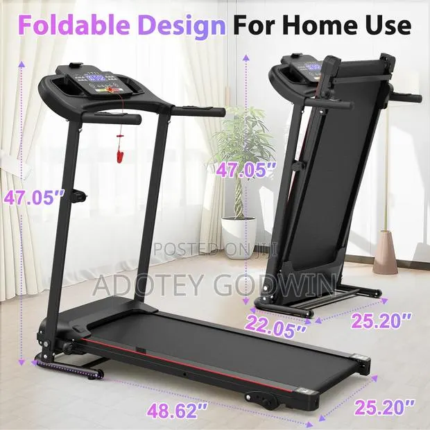 Treadmill With Music Function and Massager