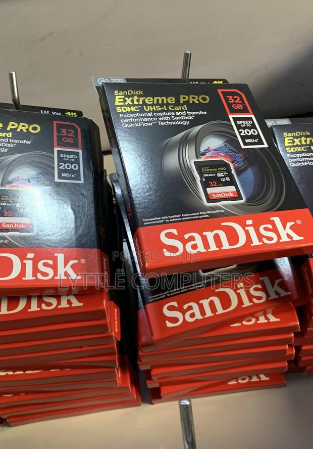 32gb Extreme Pro Camera Memory · Photo 1