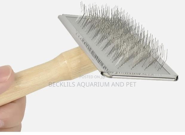Pet Grooming Slicker Massage Brush Needle Comb · Photo 1