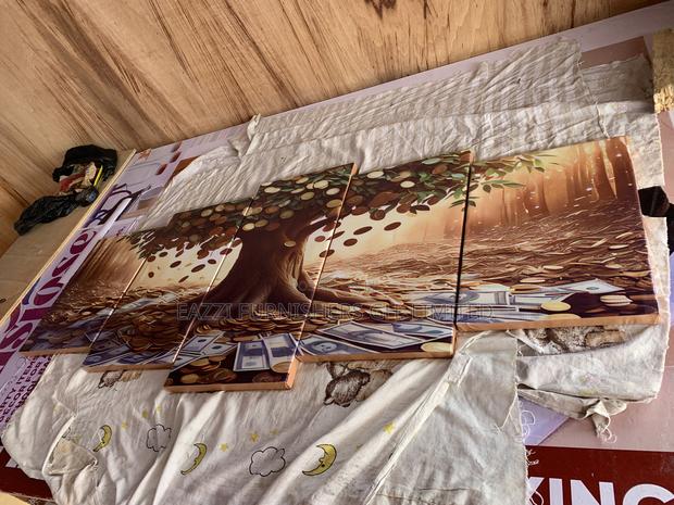 Wall Arts Coins Tree Canvas Frames 3d Panels · Photo 2