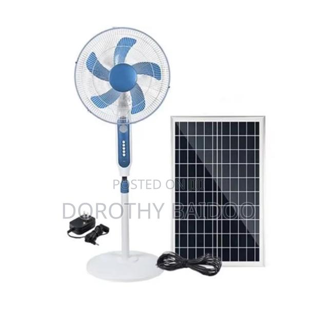 Solar Rechargeable Fan Ready to Deliver · Photo 2