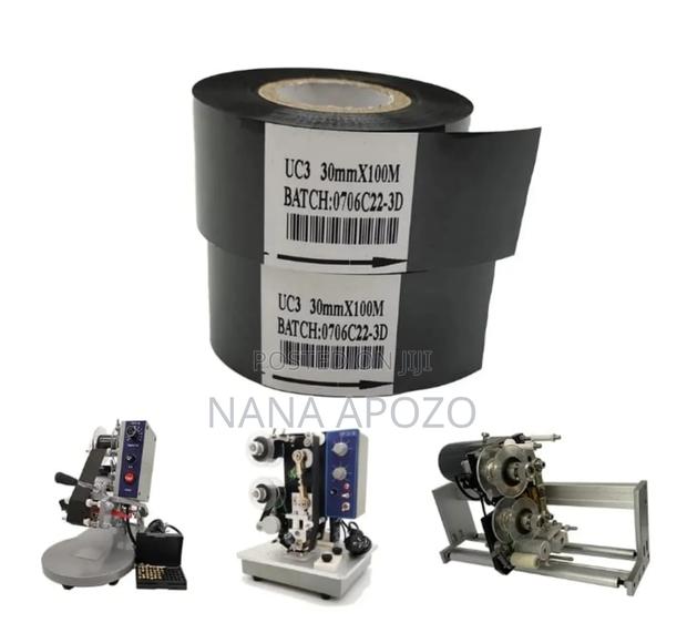 Expiry Date Coding Ribbon Roll 30mmx100m · Photo 2