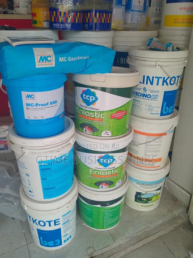Water Proof Paints(Mc Proof 500, Flint Kote, Tcp, Ezzy) 20kg