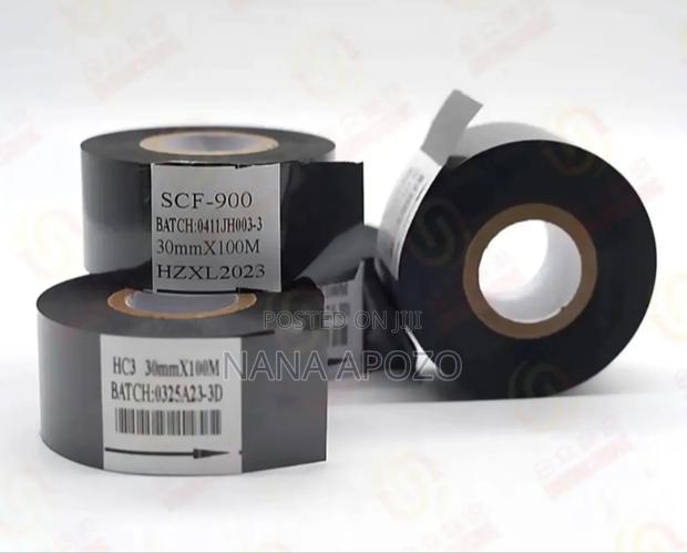 Hot Stamp Coding Ribbon for Expiry Date Printing 30mmx100m · Photo 4