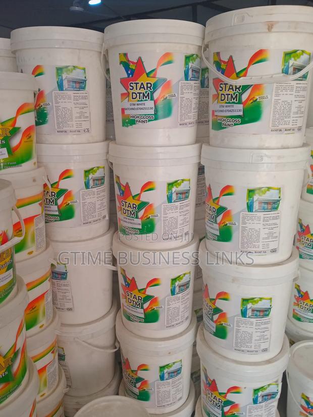 Star Paints In All Colours (Acrylic, Semi Gloss, Dtm) - 20l · Photo 2