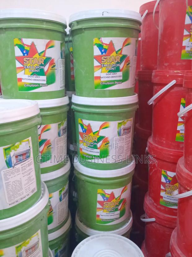 Star Paints In All Colours (Acrylic, Semi Gloss, Dtm) - 20l · Photo 4