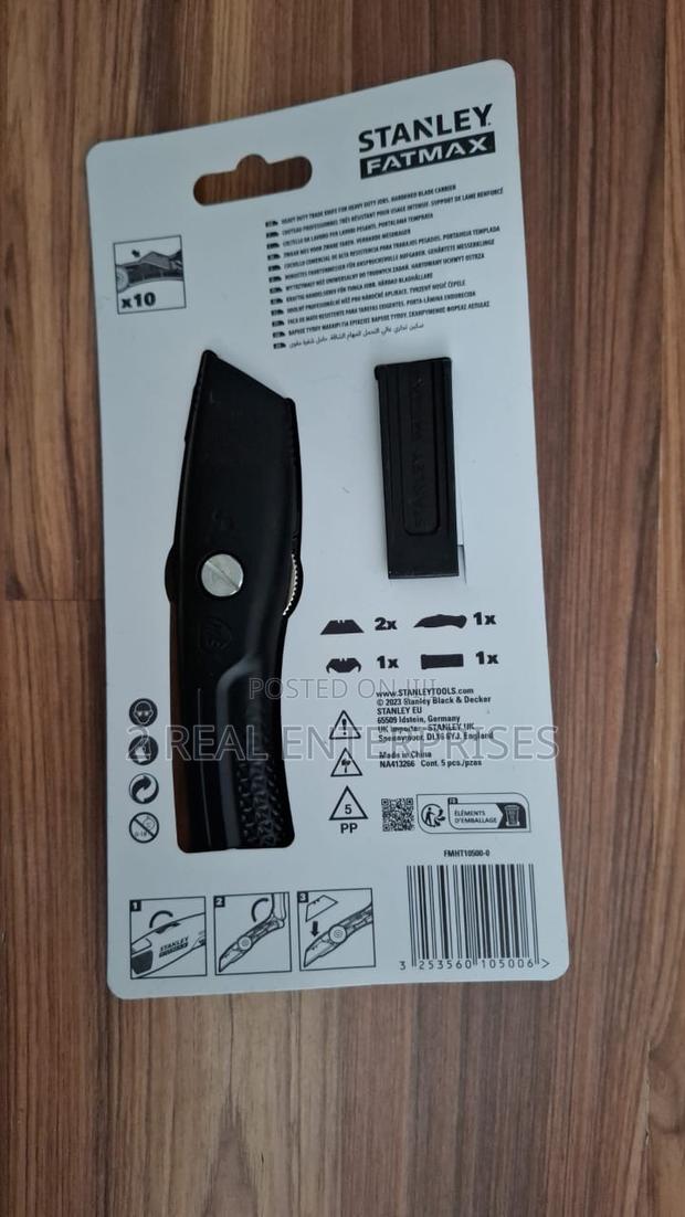 Stanley Fmht10500-0 Fatmax Heavy Duty Utility Knife Black · Photo 3