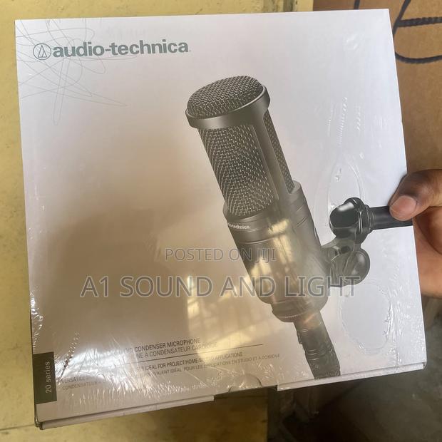 Audio Technica At2020 Cardioid Condenser Microphone · Photo 1