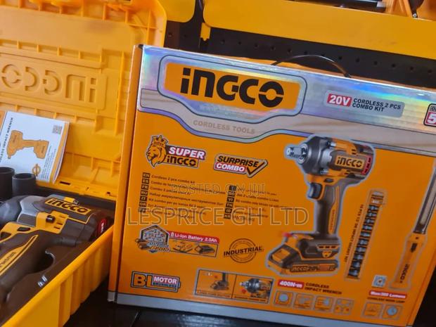 20v Ingco Wrench- Cordless Efficient · Photo 1