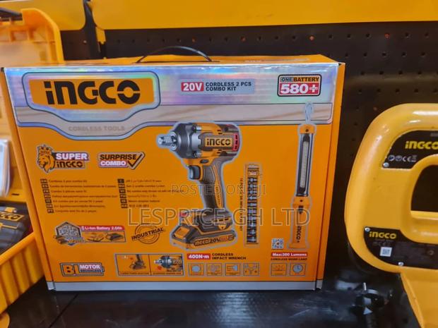 Ingco 20v Lithium-Ion Impact Wrench · Photo 1